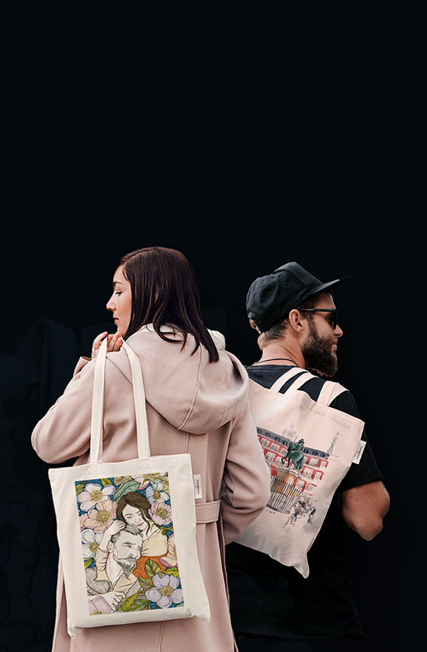 Tote bags - Tintablanca